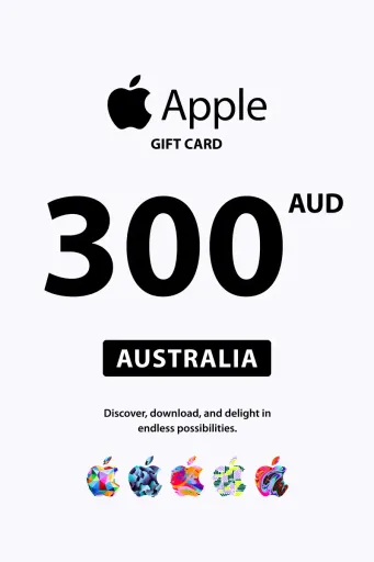 Apple 300 AUD Gift Card (Australia) - Digital Key