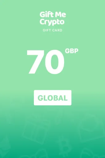 Gift Me Crypto (BTC) 70 GBP Gift Card (Global) - Digital Key