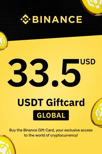 Binance (USDT) 33.5 USD Gift Card (Global) - Digital Key