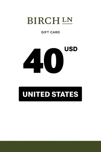 BirchLane 40 USD Gift Card (United States) - Digital Key