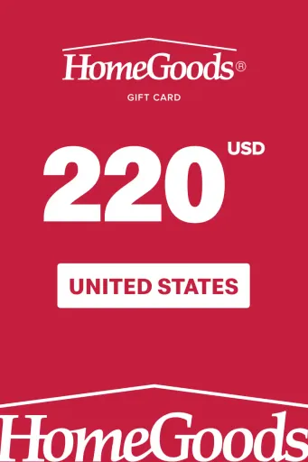 Homegoods 220 USD Gift Card (United States) - Digital Key