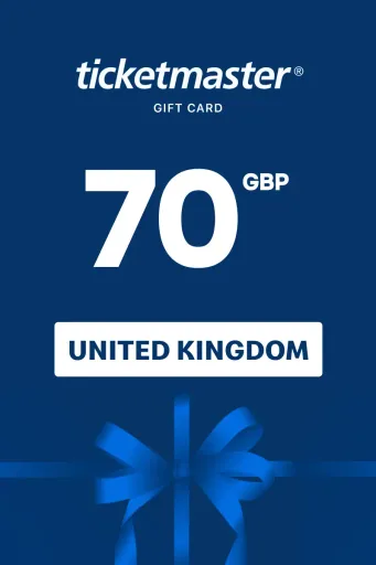 Ticketmaster 70 GBP Gift Card (United Kingdom) - Digital Key