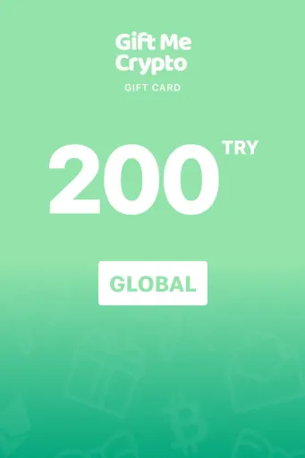 Gift Me Crypto 200 TRY Gift Card (Global) - Digital Key