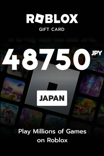 Roblox 48750 JPY Gift Card (Japan) - Digital Key