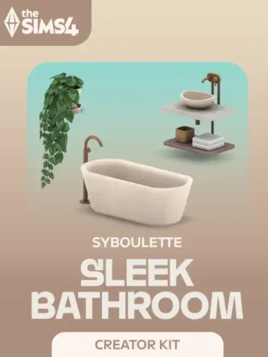 The Sims 4 Sleek Bathroom Kit DLC (Global) (PC) - EA Play - Digital Key