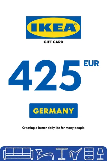 IKEA 425 EUR Gift Card (Germany) - Digital Key