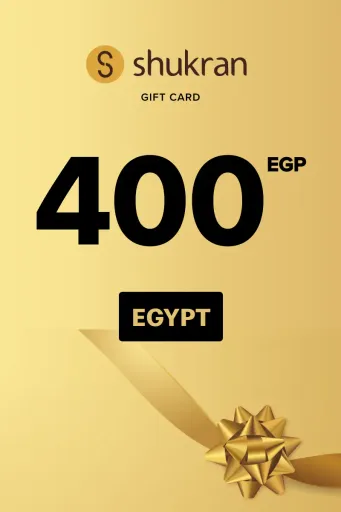 Shukran 400 EGP Gift Card (Egypt) - Digital Key
