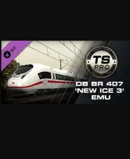 Train Simulator DB BR 407 ‘New ICE 3’ DLC (Europe) (PC) - Steam - Digital Key