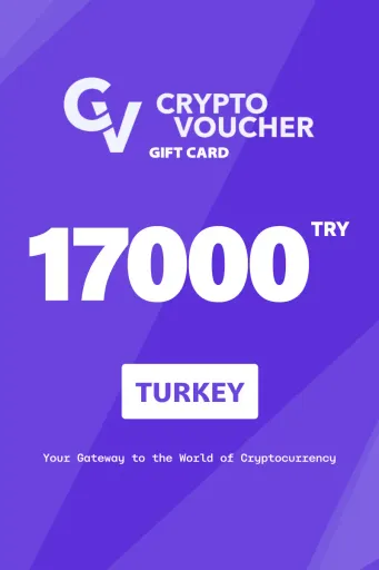 Crypto Voucher 17000 TRY Gift Card (Turkey) - Digital Key