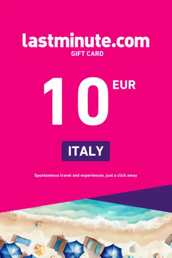 lastminute.com 10 EUR Gift Card (Italy) - Digital Key