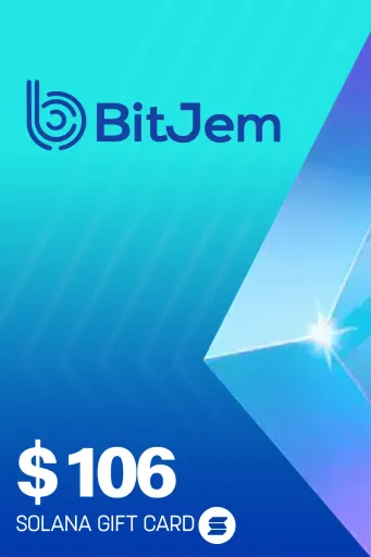BitJem (SOL) 106 USD Crypto Gift Card (Global) - Digital Key