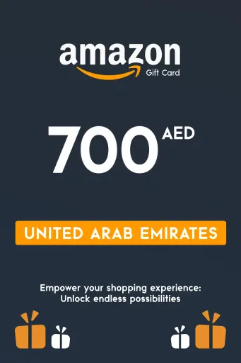 Amazon 700 AED Gift Card (United Arab Emirates) - Digital Key