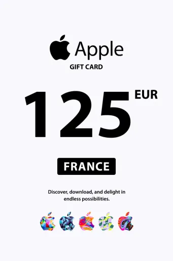 Apple 125 EUR Gift Card (France) - Digital Key