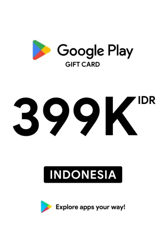 Google Play 399000 IDR Gift Card (Indonesia) - Digital Key