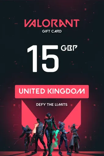 Valorant 15 GBP Gift Card (United Kingdom) - Digital Key