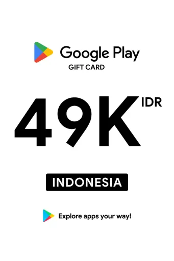 Google Play 49000 IDR Gift Card (Indonesia) - Digital Key