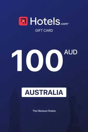 Hotels.com 100 AUD Gift Card (Australia) - Digital Key