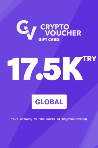 Crypto Voucher 17500 TRY Gift Card (Global) - Digital Key