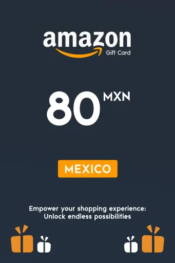 Amazon 80 MXN Gift Card (Mexico) - Digital Key