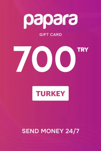 Rewarble Papara Top Up 700 TRY Gift Card (Turkey) - Rewarble - Digital Key