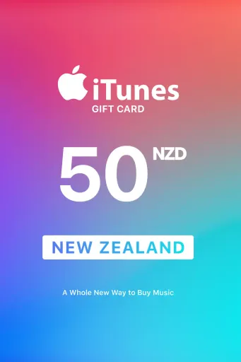 Apple iTunes 50 NZD Gift Card (New Zealand) - Digital Key