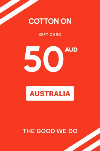 Cotton On Group 50 AUD Gift Card (Australia) - Digital Key