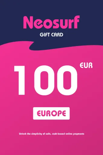 Neosurf 100 EUR Gift Card (Europe) - Digital Key