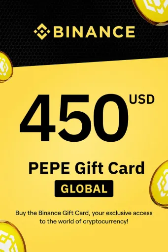 Binance (PEPE) 450 USD Gift Card (Global) - Digital Key