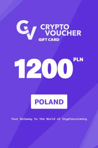 Crypto Voucher 1200 PLN Gift Card (Poland) - Digital Key