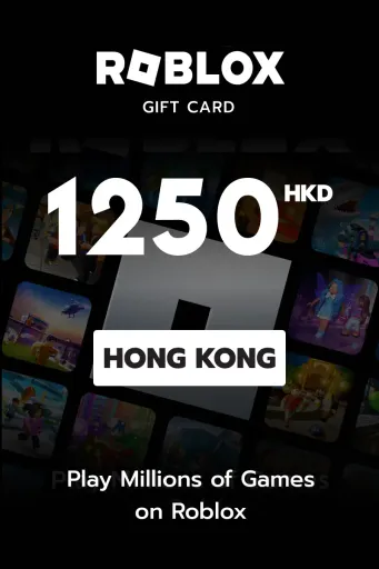 Roblox 1250 HKD Gift Card (Hong Kong) - Digital Key