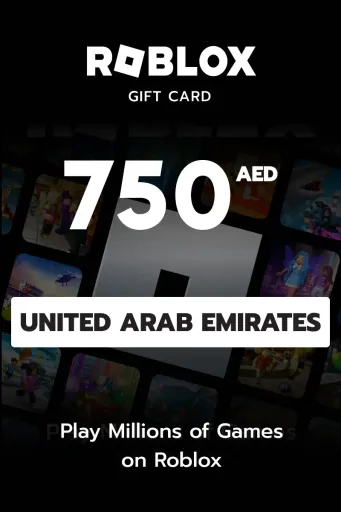 Roblox 750 AED Gift Card (United Arab Emirates) - Digital Key