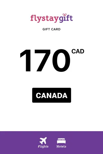 Flystay Gift 170 CAD Gift Card (Canada) - Digital Key