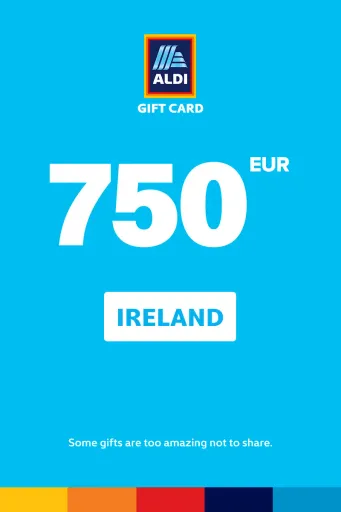 ALDI 750 EUR Gift Card (Ireland) - Digital Key