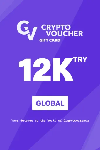 Crypto Voucher 12000 TRY Gift Card (Global) - Digital Key