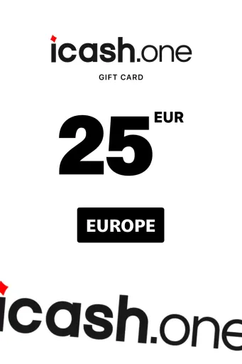iCash.one 25 EUR Gift Card (Europe) - Digital Key