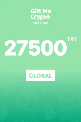 Gift Me Crypto 27500 TRY Gift Card (Global) - Digital Key