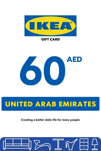 IKEA 60 AED Gift Card (United Arab Emirates) - Digital Key