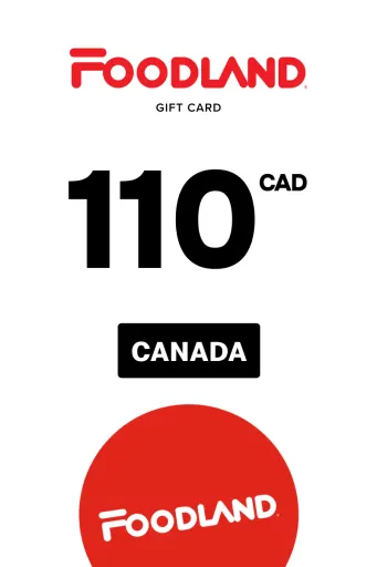 Foodland 110 CAD Gift Card (Canada) - Digital Key