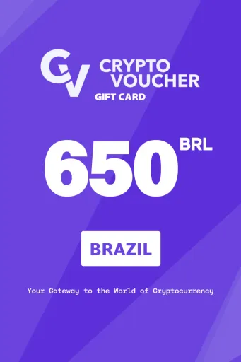 Crypto Voucher 650 BRL Gift Card (Brazil) - Digital Key
