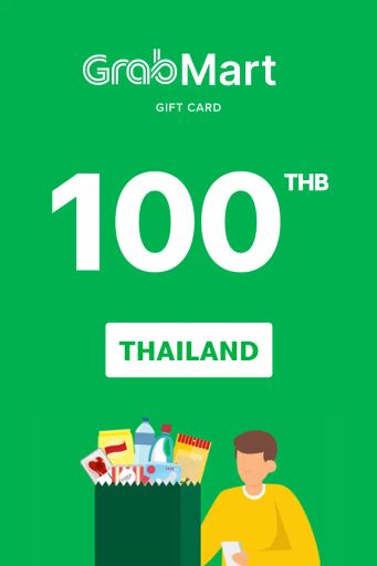 Grab Mart 100 THB Gift Card (Thailand) - Digital Key