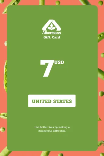 Albertson's 7 USD Gift Card (United States) - Digital Key