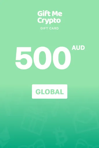 Gift Me Crypto 500 AUD Gift Card (Global) - Digital Key