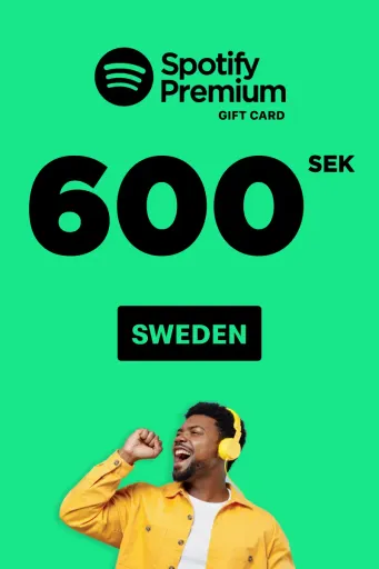 Spotify 600 SEK Gift Card (Sweden) - Digital Key
