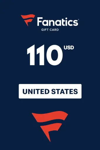 Fanatics 110 USD Gift Card (United States) - Digital Key