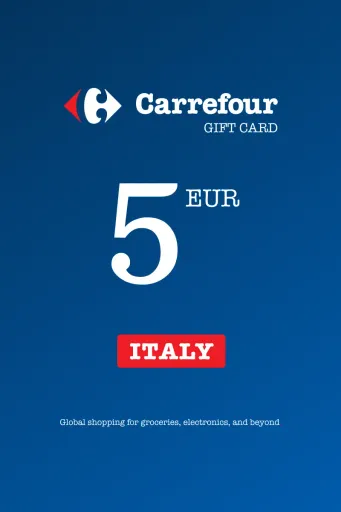 Carrefour 5 EUR Gift Card (Italy) - Digital Key