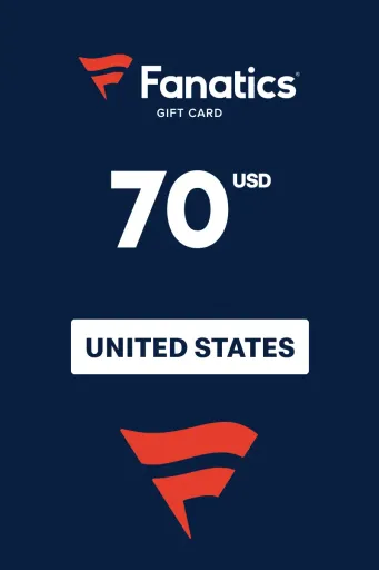 Fanatics 70 USD Gift Card (United States) - Digital Key