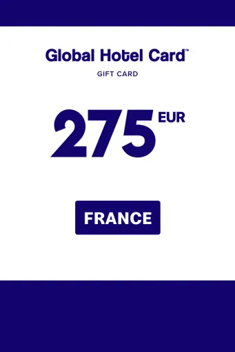 Global Hotel Card 275 EUR Gift Card (France) - Digital Key