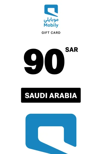 Mobily Card 90 SAR Gift Card (Saudi Arabia) - Digital Key