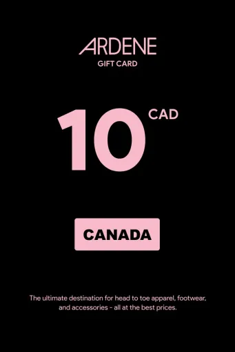 Ardene 10 CAD Gift Card (Canada) - Digital Key