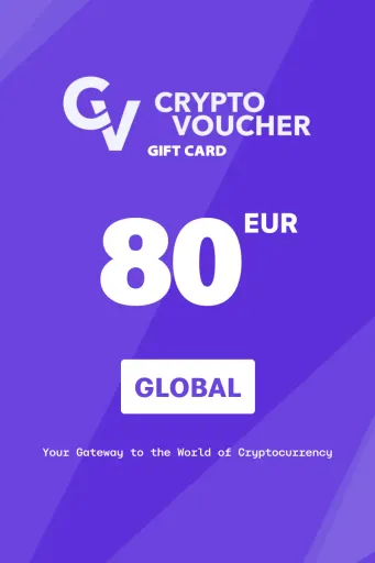 Crypto Voucher (BTC) 80 EUR Gift Card (Global) - Digital Key